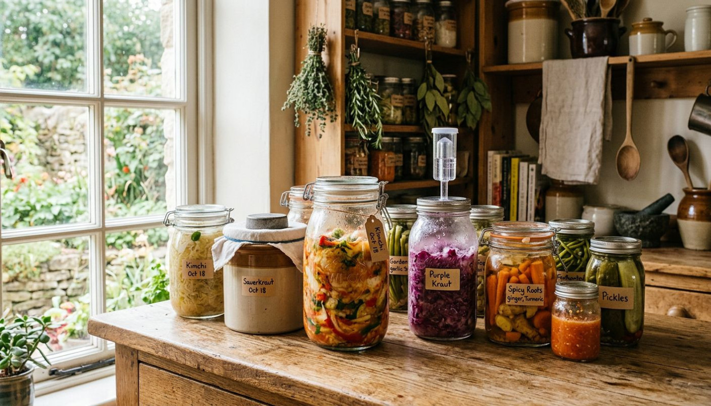 Exploration des techniques de fermentation maison